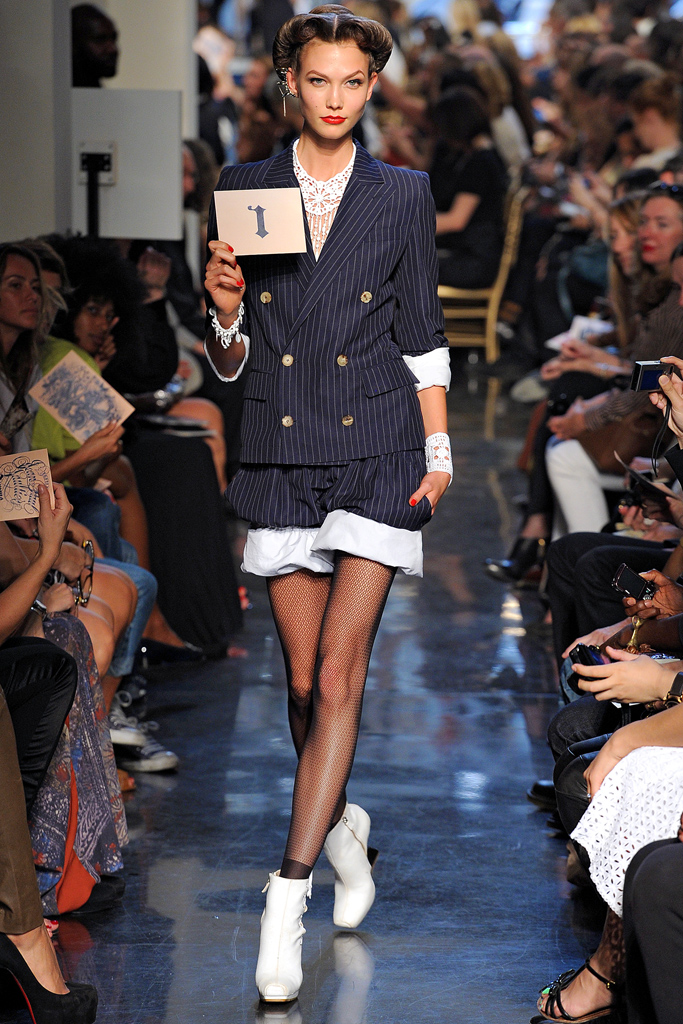 Jean Paul Gaultier 2012春夏秀場(chǎng)高清圖片